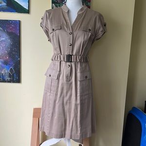 Tan dress